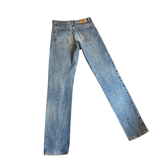 Vintage 1989 GAP Men’s Jeans W32 L36 Straight Leg Made in USA 100% Cotton - Picture 2 of 9